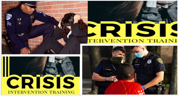 An 8-hour elective refresher on crisis intervention: recognizing mental health crises, de-escalation communication, officer and subject safety, and the Texas statutes officers work under. TCOLE course #3375, a supplemental course — it counts as continuing-education hours but does not satisfy the legislatively mandated Crisis Intervention Training (#3843 / #1850), which TCOLE accepts in person only.